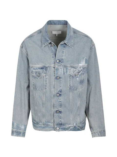 Maison Margiela tape-detail denim jacket