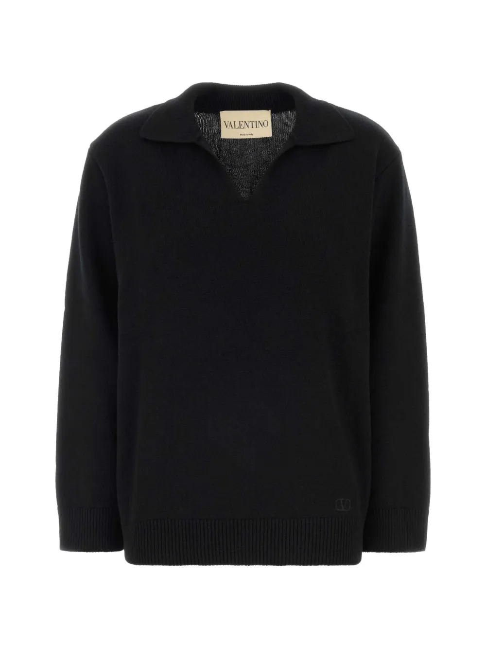 Valentino Garavani VLogo cashmere sweater - Schwarz