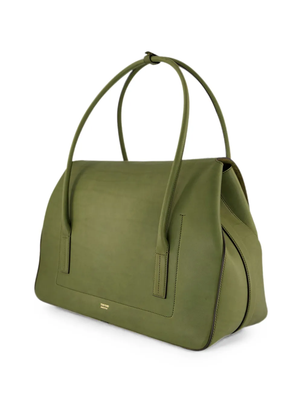 TOM FORD Schoudertas met slot-detail Groen