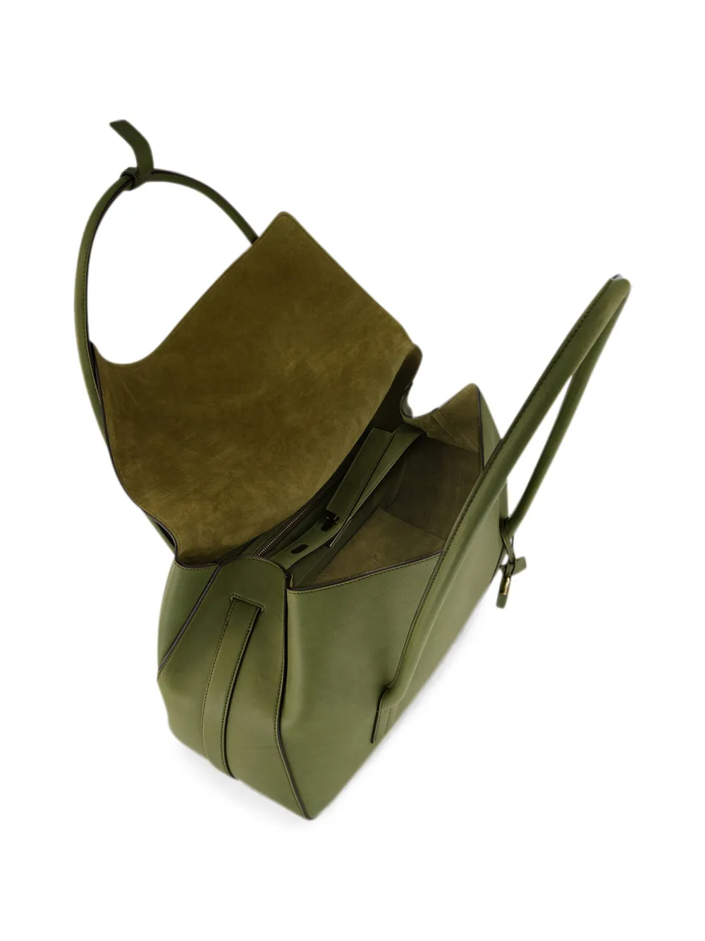 TOM FORD Schoudertas met slot-detail Groen