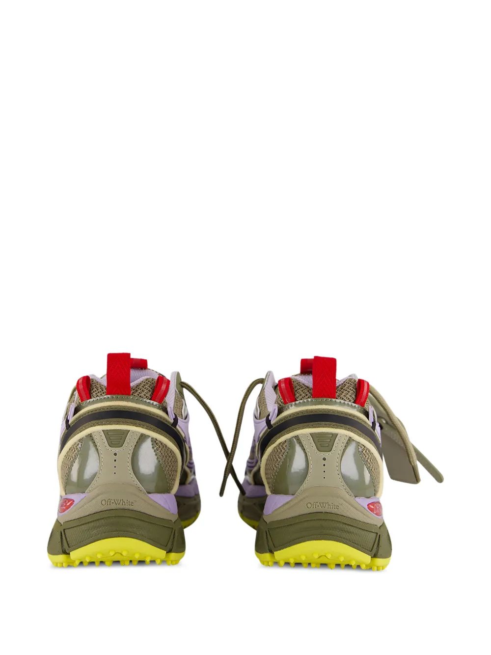 Off-White Be Right Back sneakers met vlakken Groen