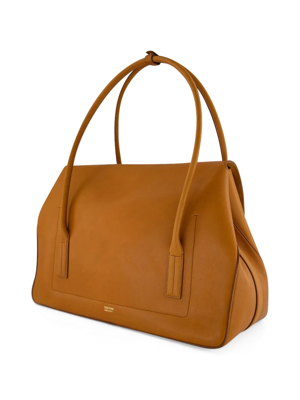 TOM FORD Schoudertas met slot-detail Bruin