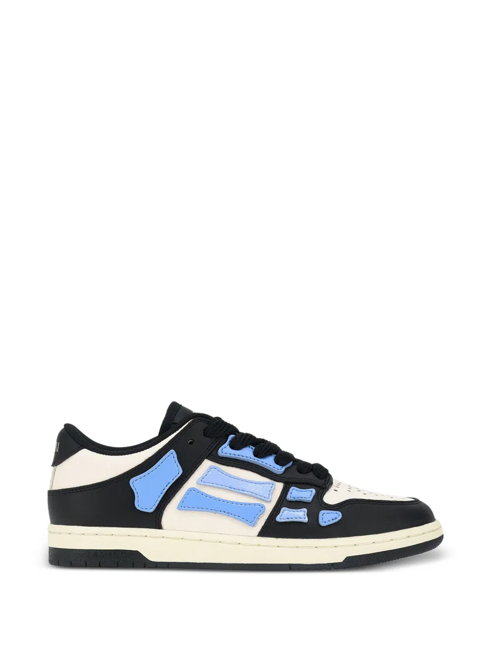 AMIRI KIDS Sneakers Skel Top in pelle - Nero