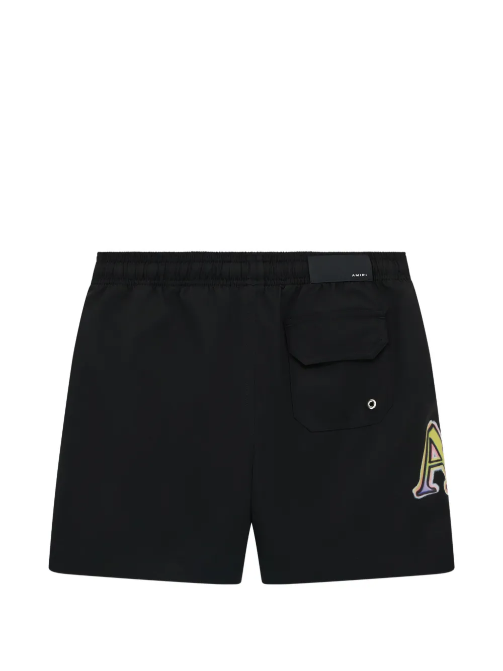 AMIRI KIDS Staggered zwembroek Zwart
