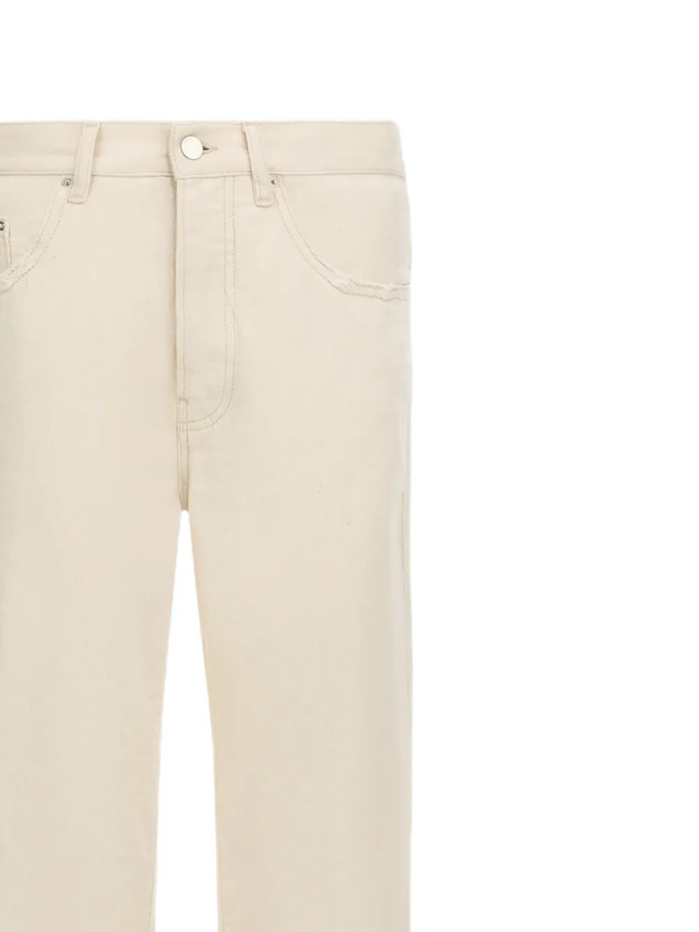 AMIRI Straight flared jeans Beige