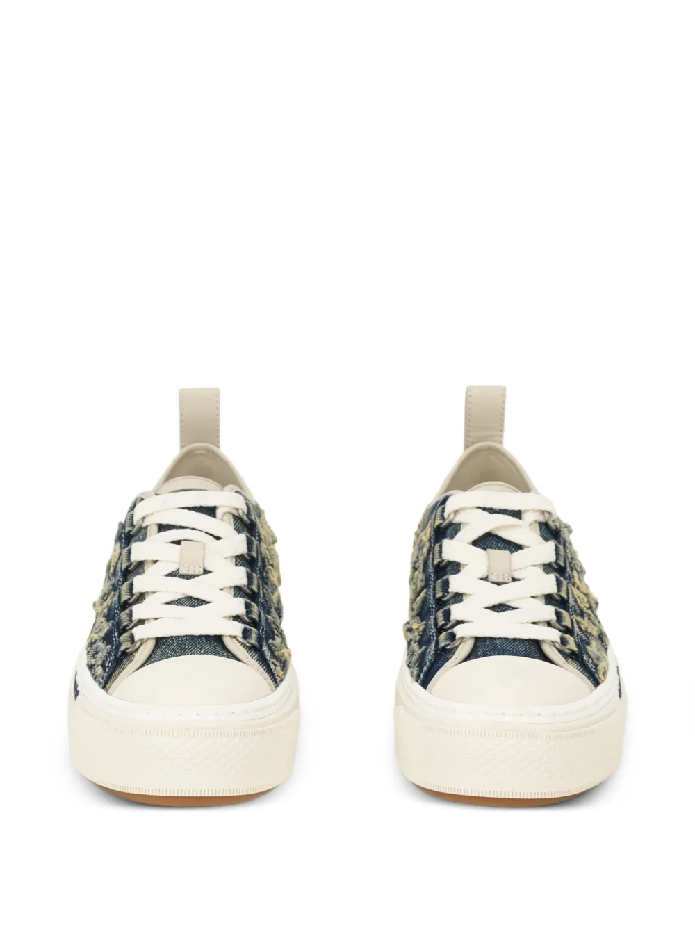 AMIRI Denim Court low-top sneakers Blauw