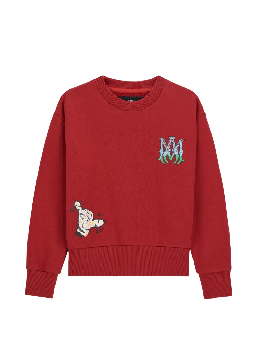 AMIRI Tiger sweatshirt - Rosso