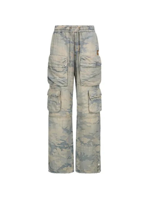 AMIRI vaqueros cargo holgados camo-jacquard