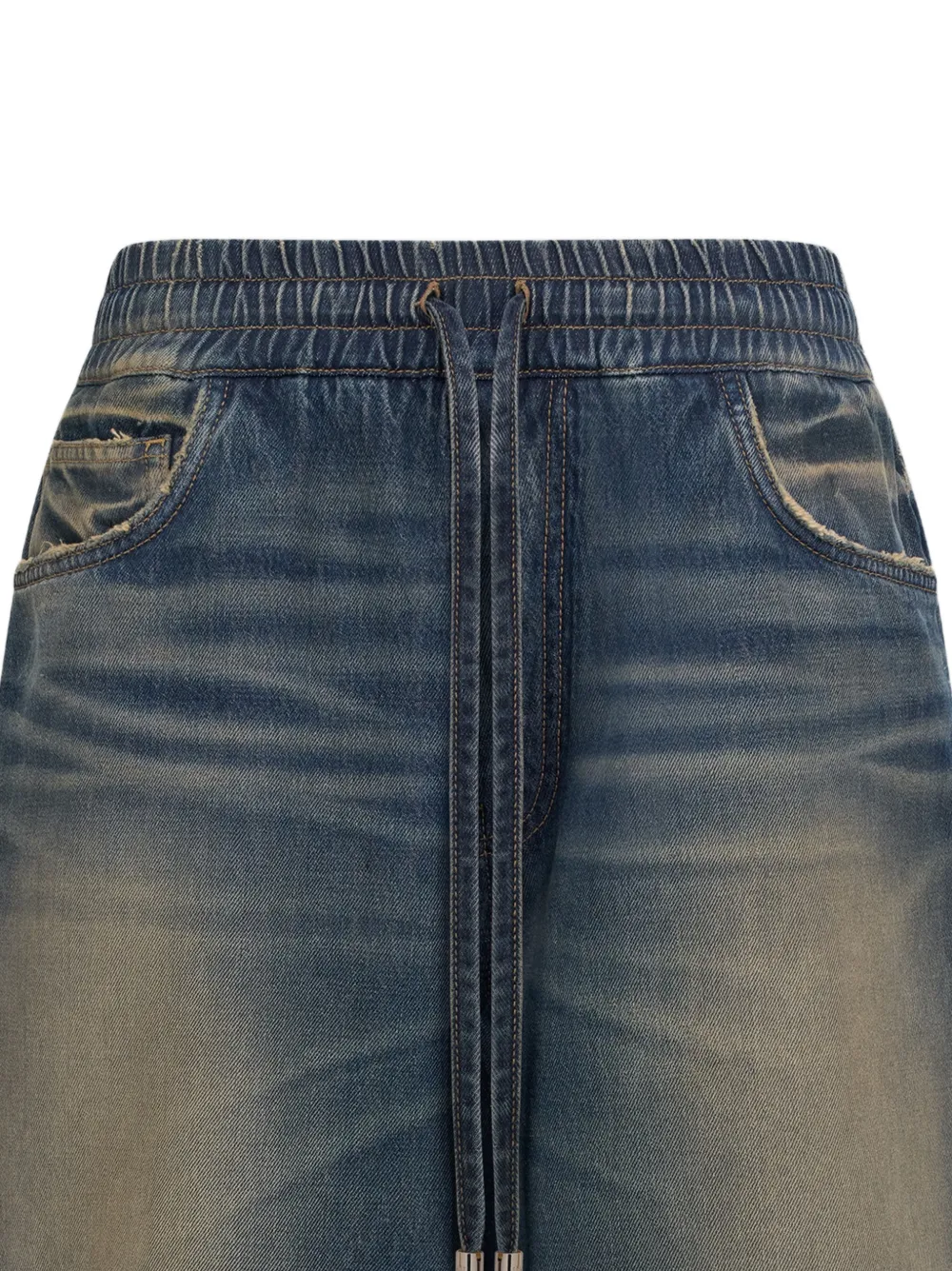 AMIRI Shorts met trekkoord Blauw