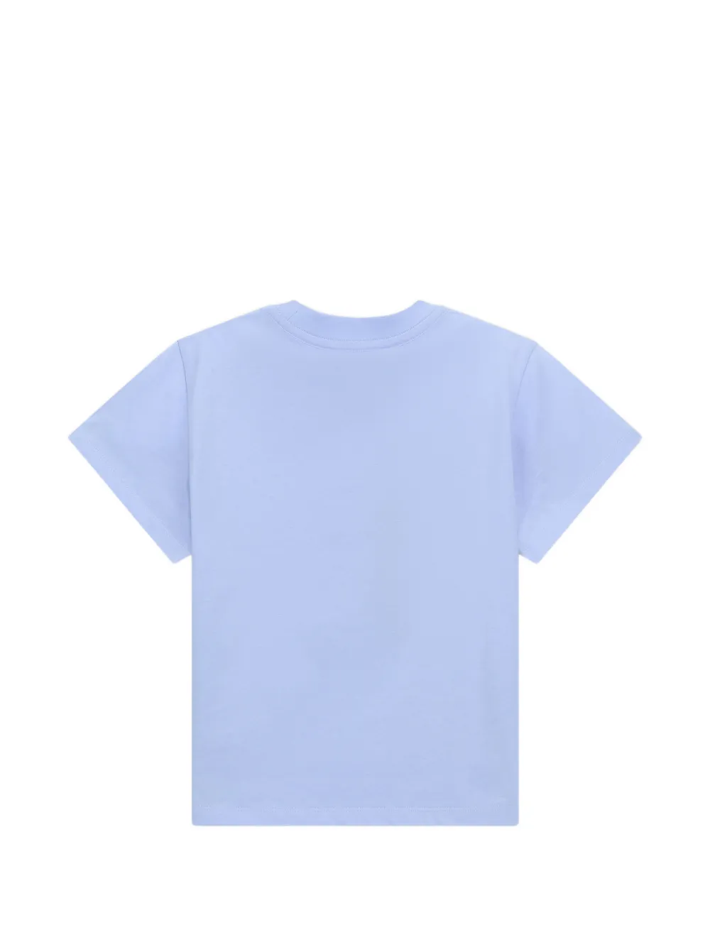 AMIRI KIDS T-shirt met tijgerprint Blauw