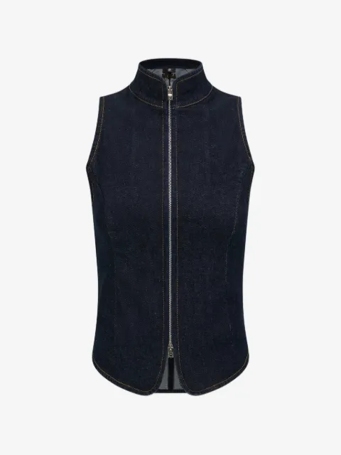 AMIRI zip-up sleeveless waistcoat