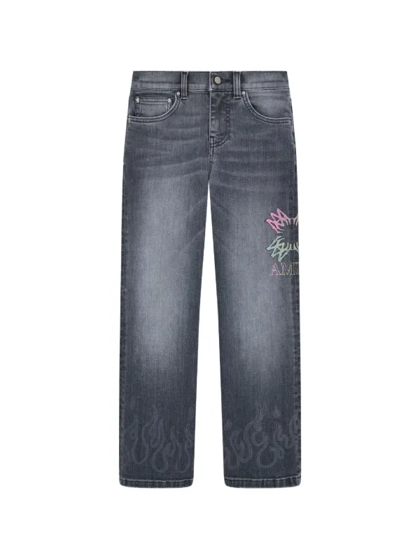 AMIRI MA Quad Jeans | Grey | FARFETCH