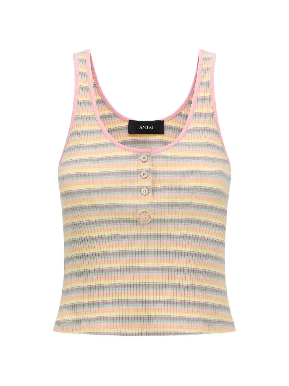 AMIRI striped tank top - Rosa
