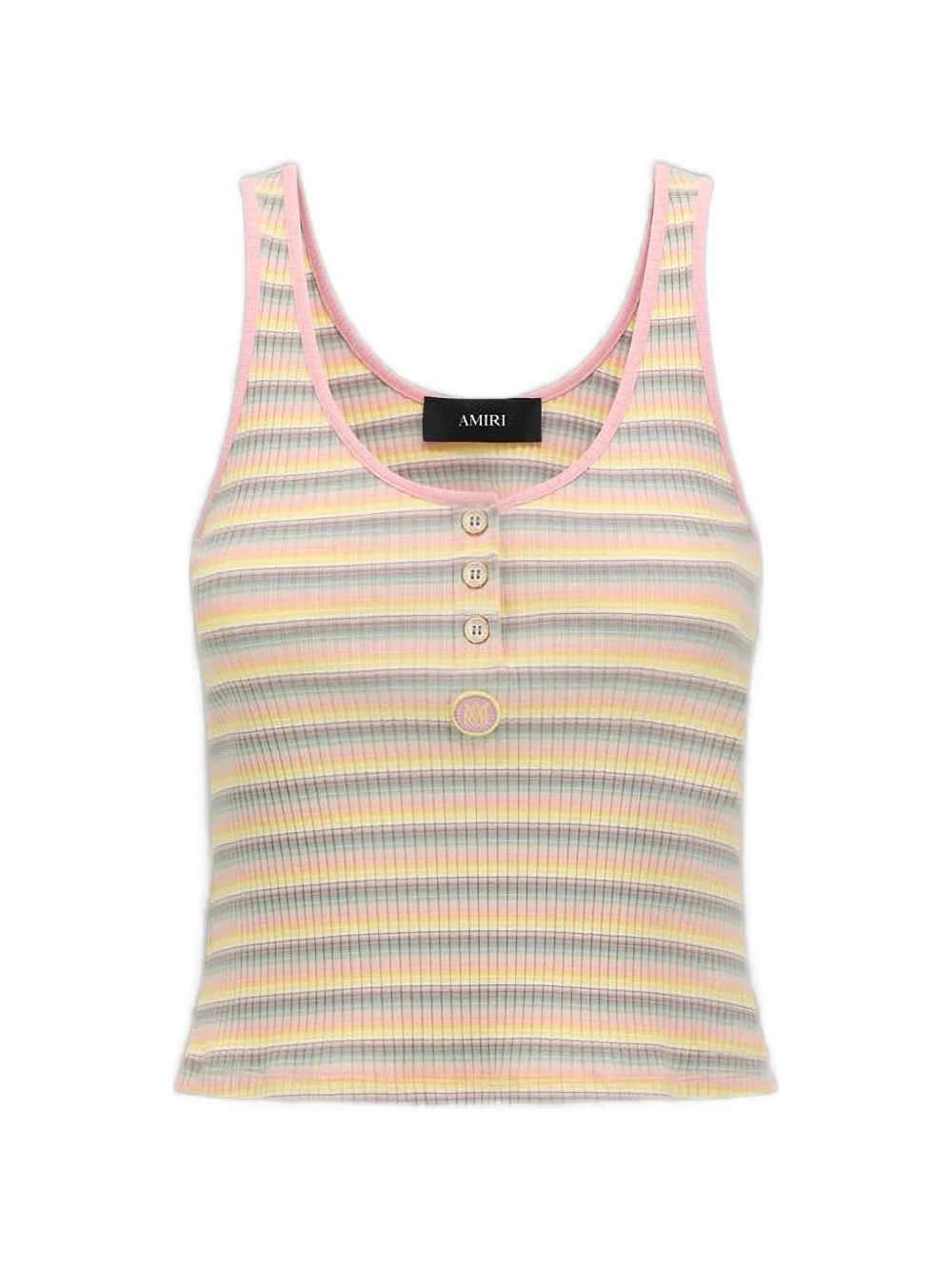 AMIRI striped tank top - Rosa