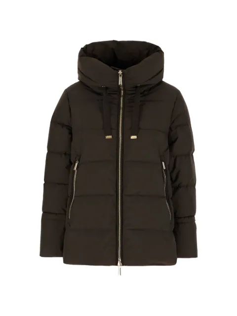 Moorer Gadia-STP quilted hooded jacket