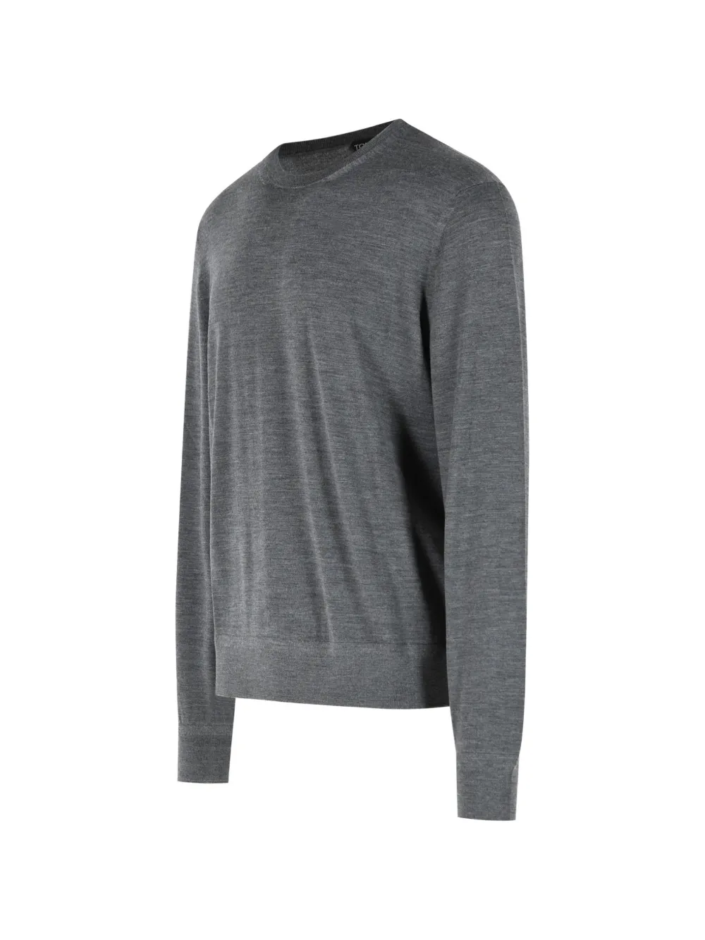 TOM FORD Wollen trui met ronde hals Grijs