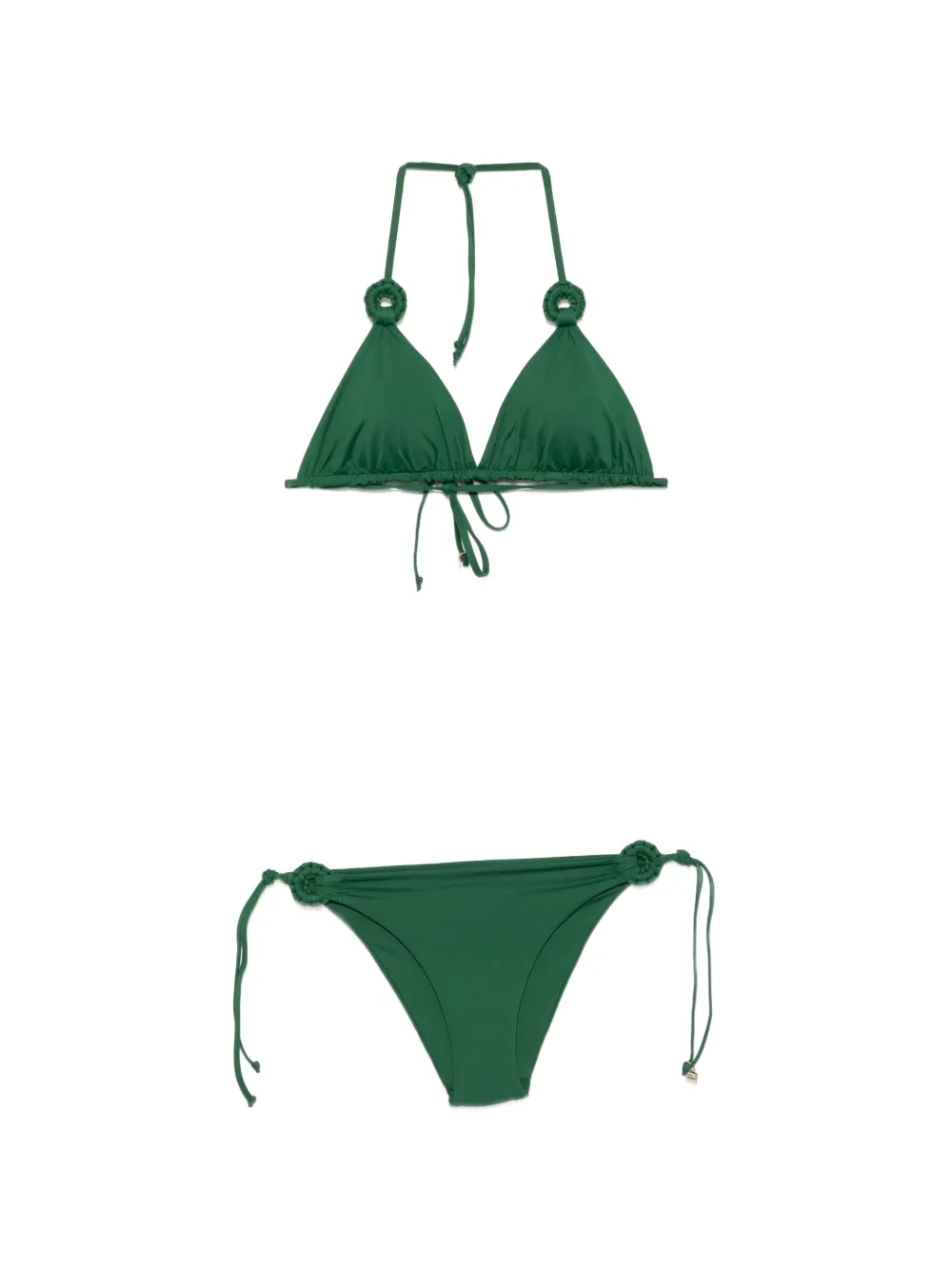 Fisico ring-detail bikini - Verde