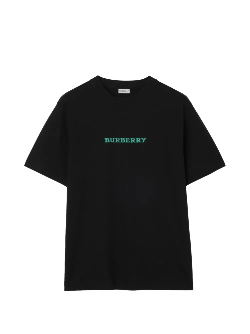 Burberry T-Shirt mit Heritage-Logo - Schwarz
