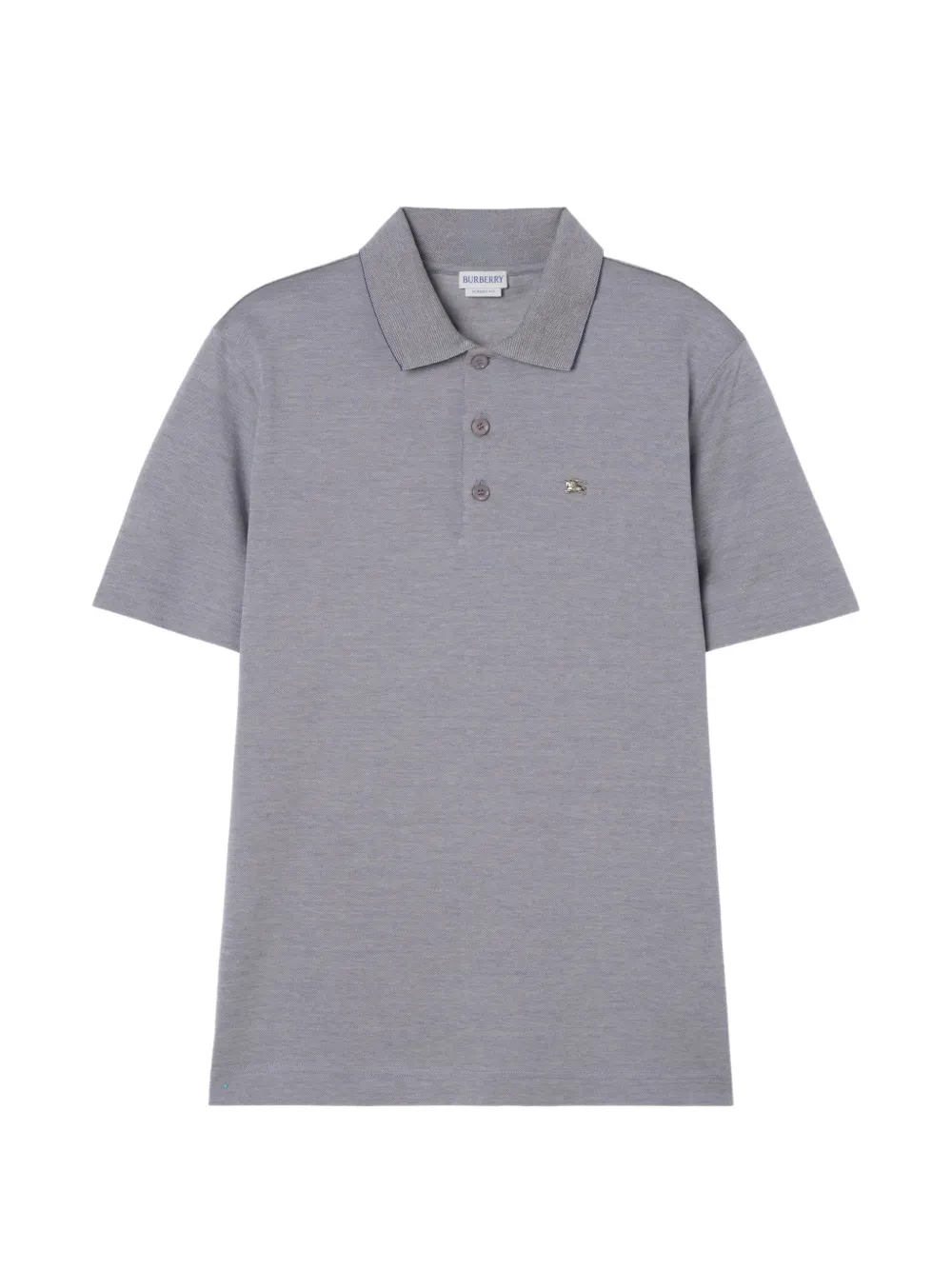 Burberry Metal Knight cotton polo shirt - Grigio