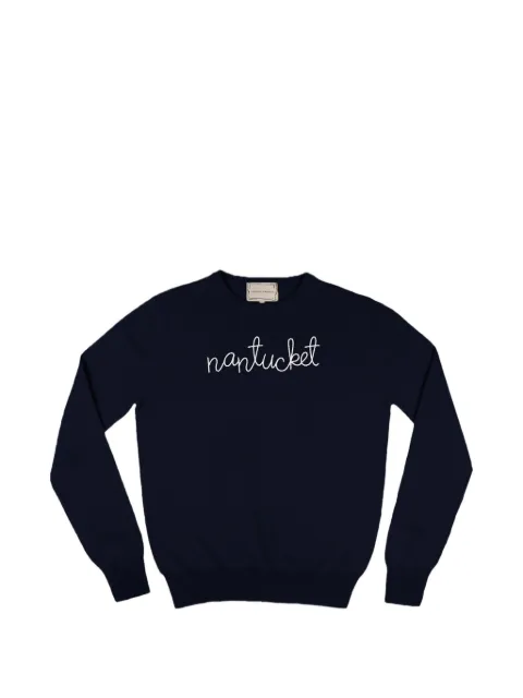 Lingua Franca Nantucket crew-neck sweatshirt