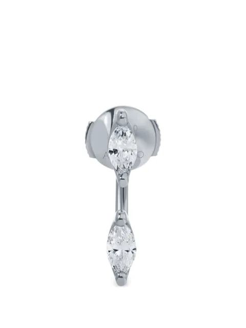 Anita Ko Orbit marquise diamond earrings