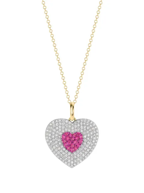 PHILLIPS HOUSE колье Infinity Heartbeat с бриллиантами и сапфирами