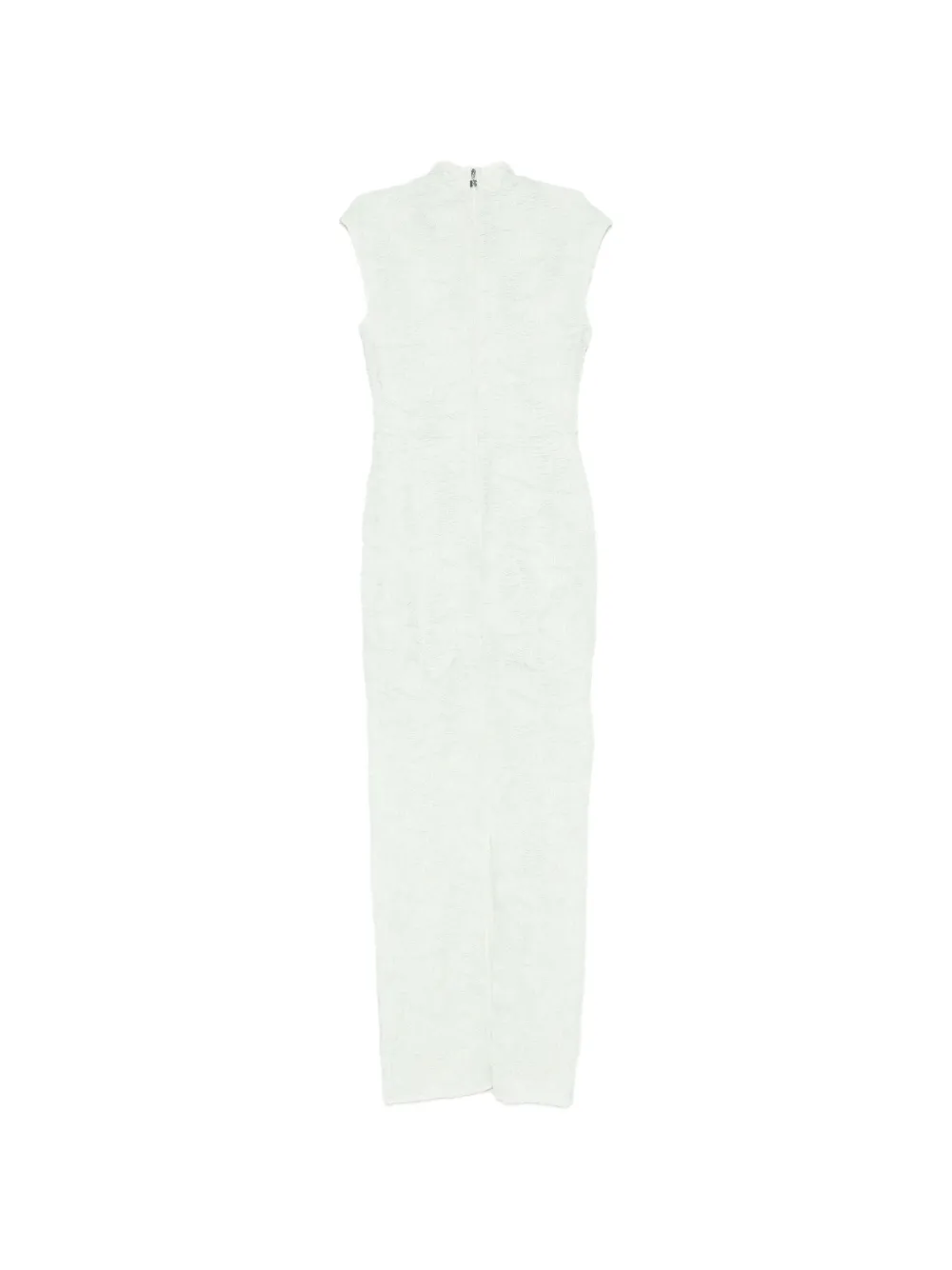 ROTATE BIRGER CHRISTENSEN Mouwloze maxi-jurk met textuur Groen