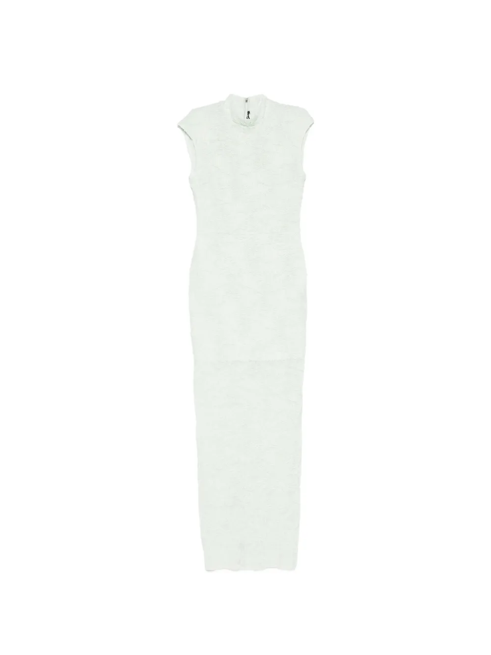 ROTATE BIRGER CHRISTENSEN textured-finish sleeveless maxi dress - Verde