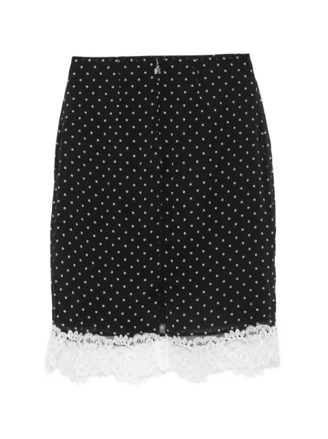 ROTATE BIRGER CHRISTENSEN — floral-pattern midi skirt