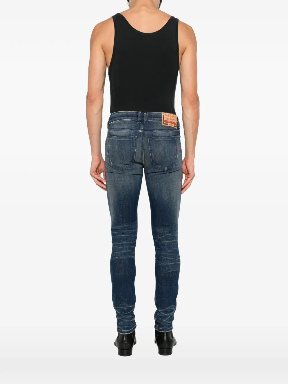 Diesel 1979 Sleenker jeans Blauw