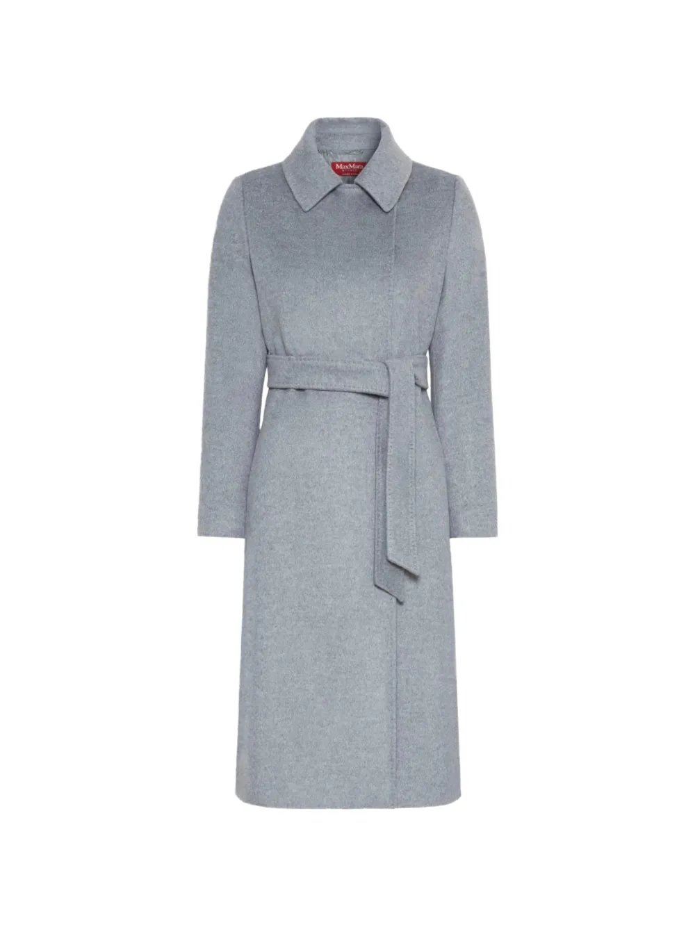 Max Mara double-breasted wool coat - Grau