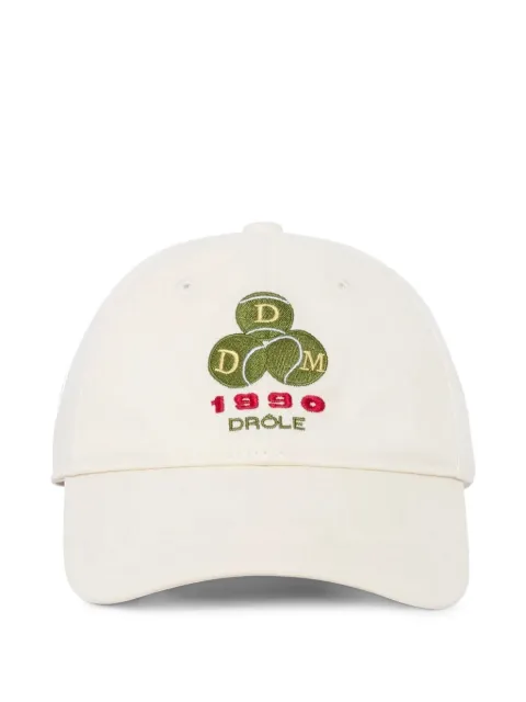 Drôle De Monsieur Funny 1990 logo-embroidered baseball cap