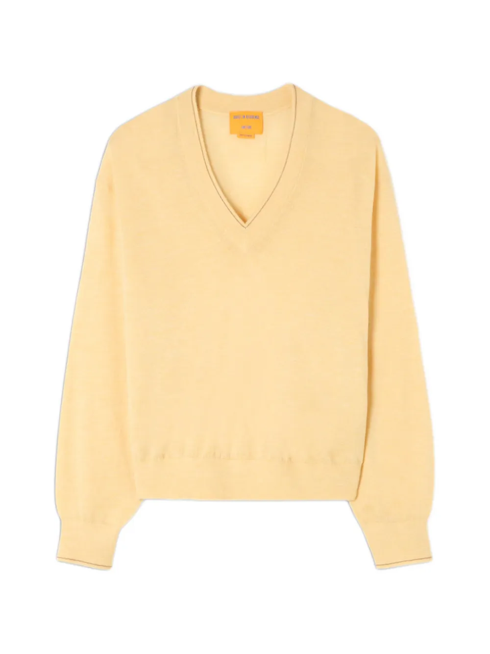 Guest In Residence The Airy V cashmere sweater - Gelb