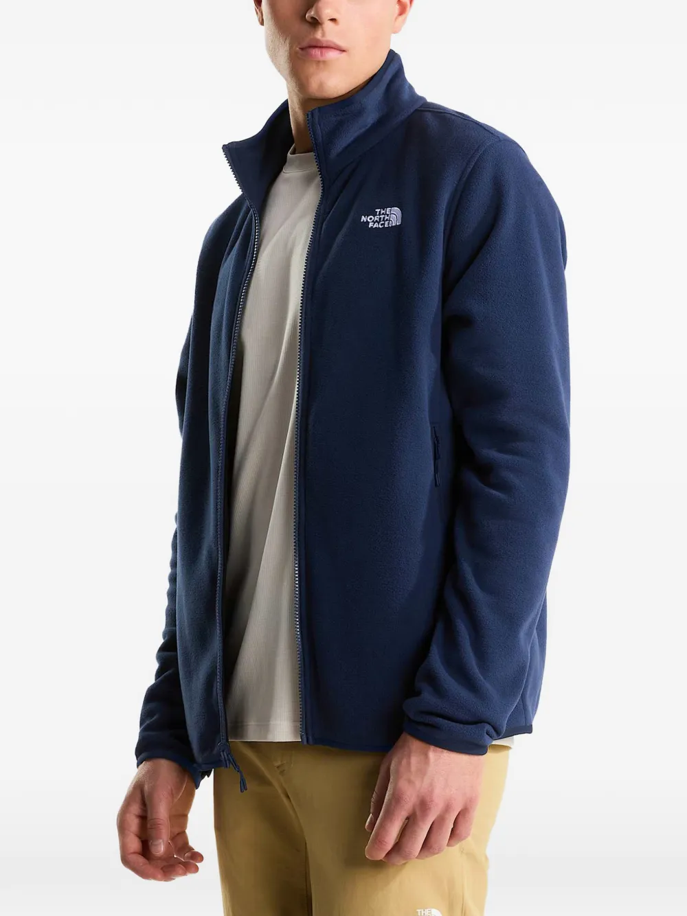 The North Face Glacier fleece sweatshirt Blauw
