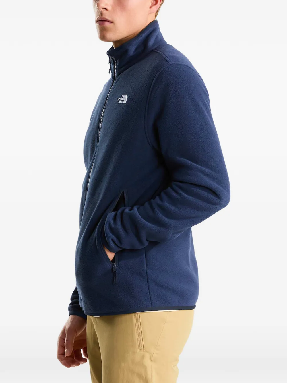 The North Face Glacier fleece sweatshirt Blauw