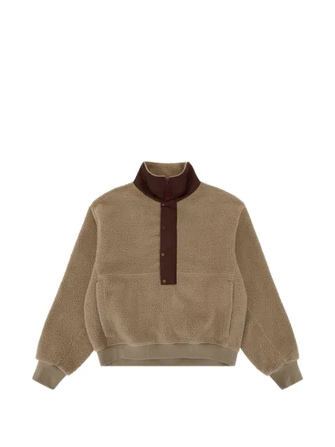 ENTIRE STUDIOS fleece panelled sweatshirt