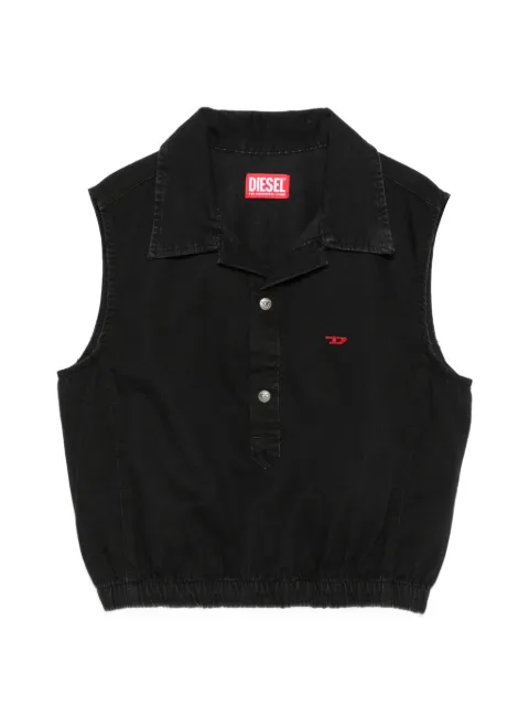 Diesel De-Drey cropped sleeveless top