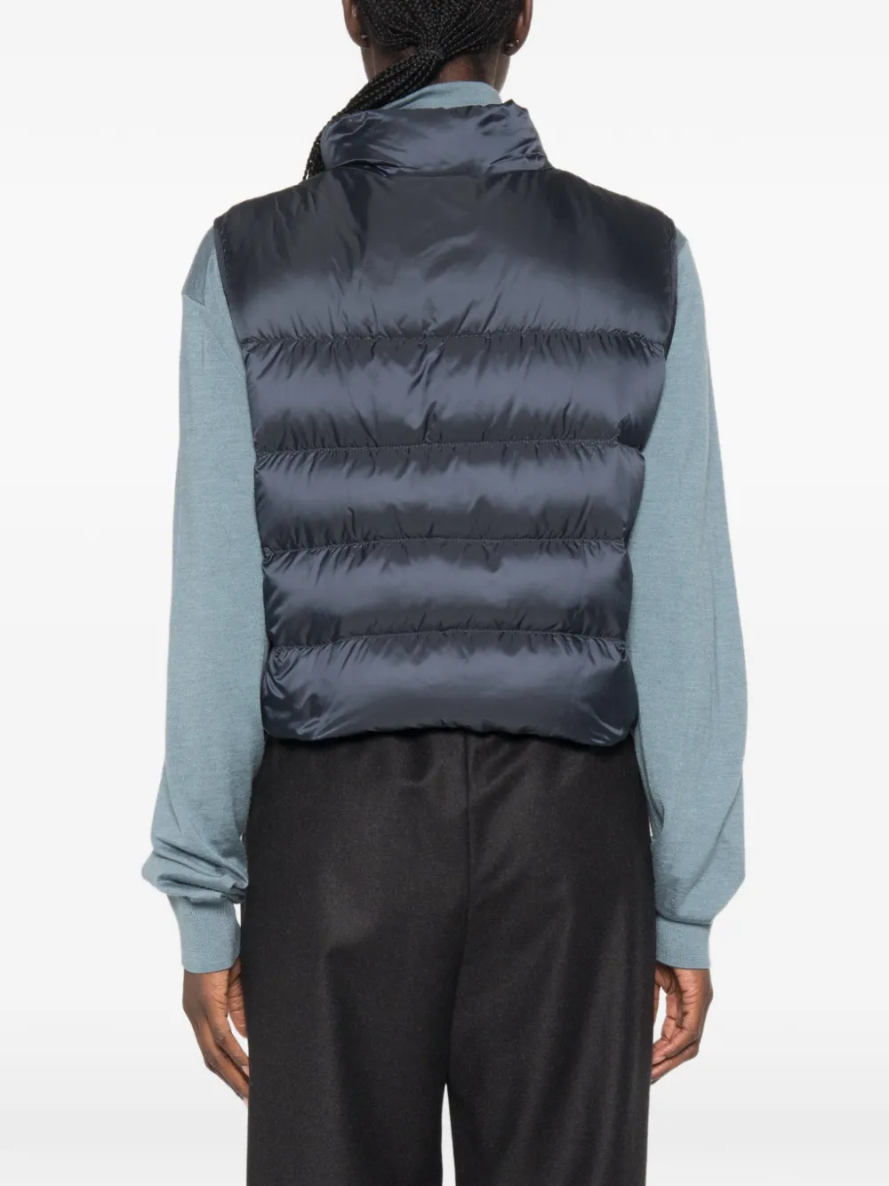 Max Mara The Cube gewatteerde bodywarmer Blauw