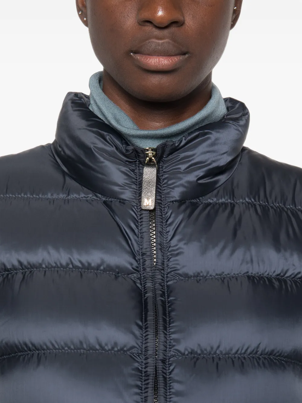 Max Mara The Cube gewatteerde bodywarmer Blauw