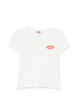 Diesel T-Angie chest-logo T-shirt | White | FARFETCH