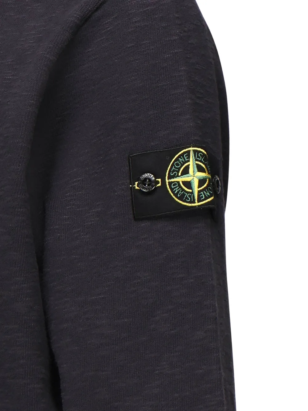 Stone Island Trui met Compass-logopatch Zwart