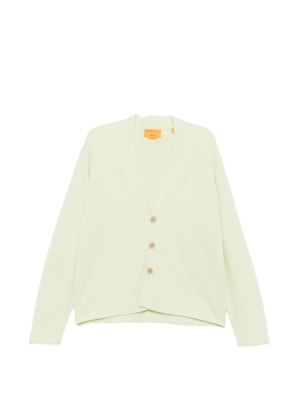 Guest In Residence button-fastening V-neck cardigan - Nude