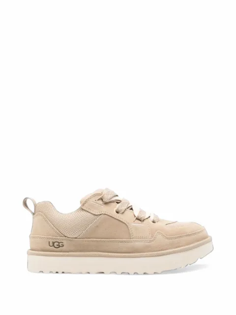 UGG suede panelled sneakers