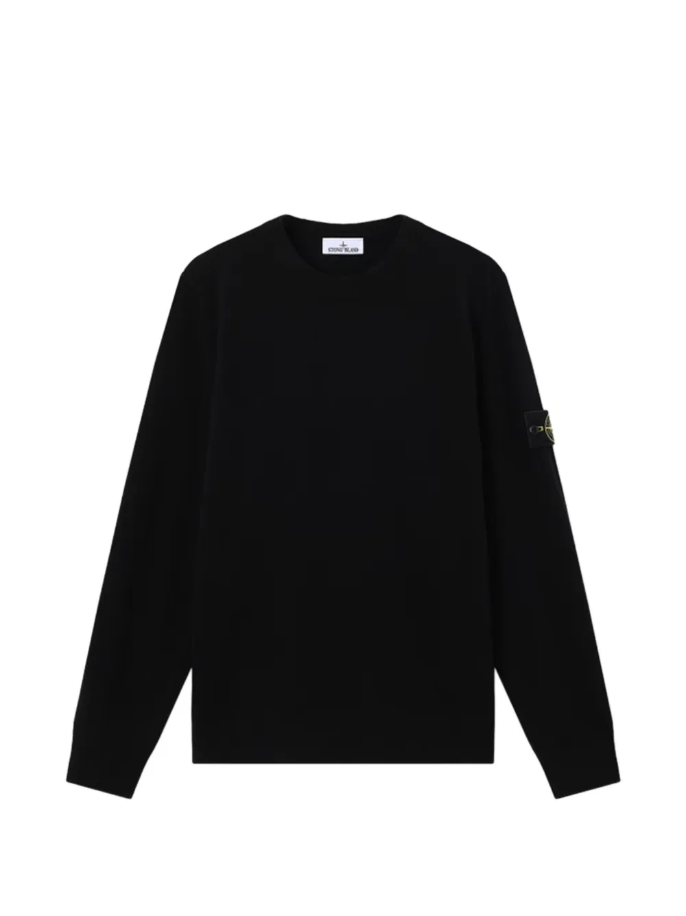 Stone Island 5100021 light RWS Geelong wool sweater - Nero