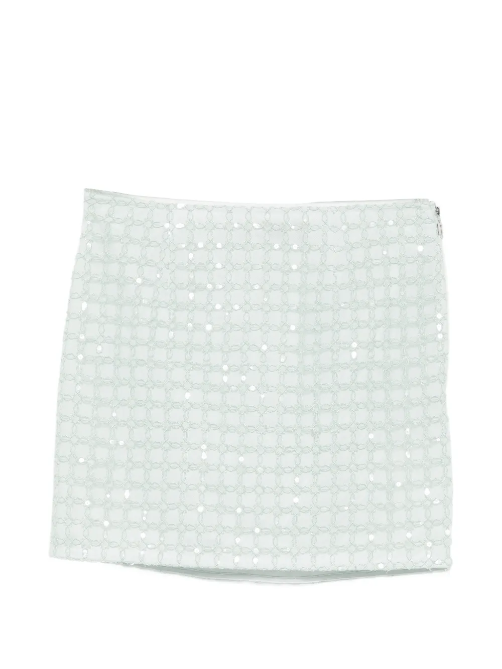 ROTATE BIRGER CHRISTENSEN sequin-embellished mini skirt - Verde