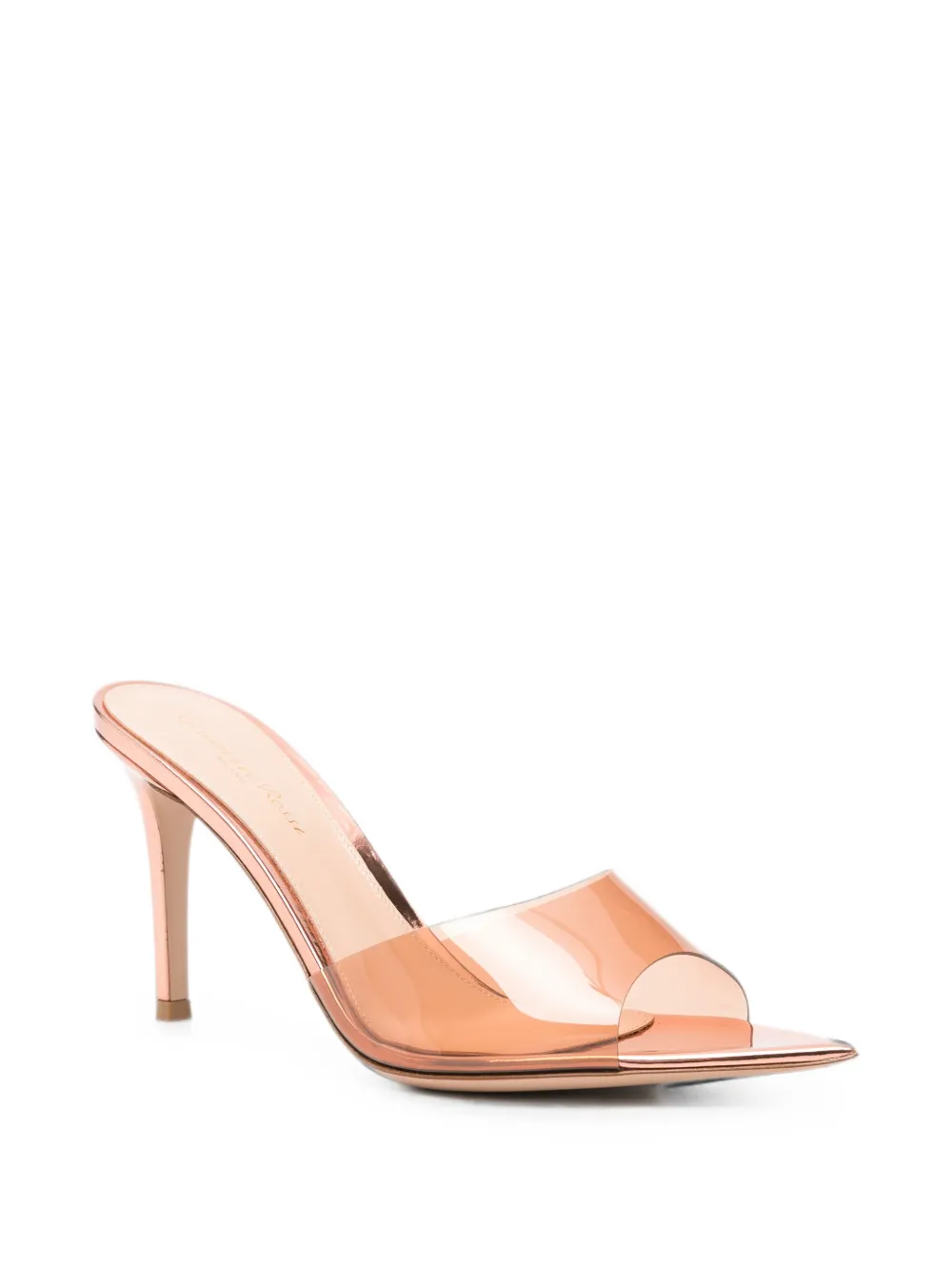 Gianvito Rossi Elle open-toe heeled sandals Roze