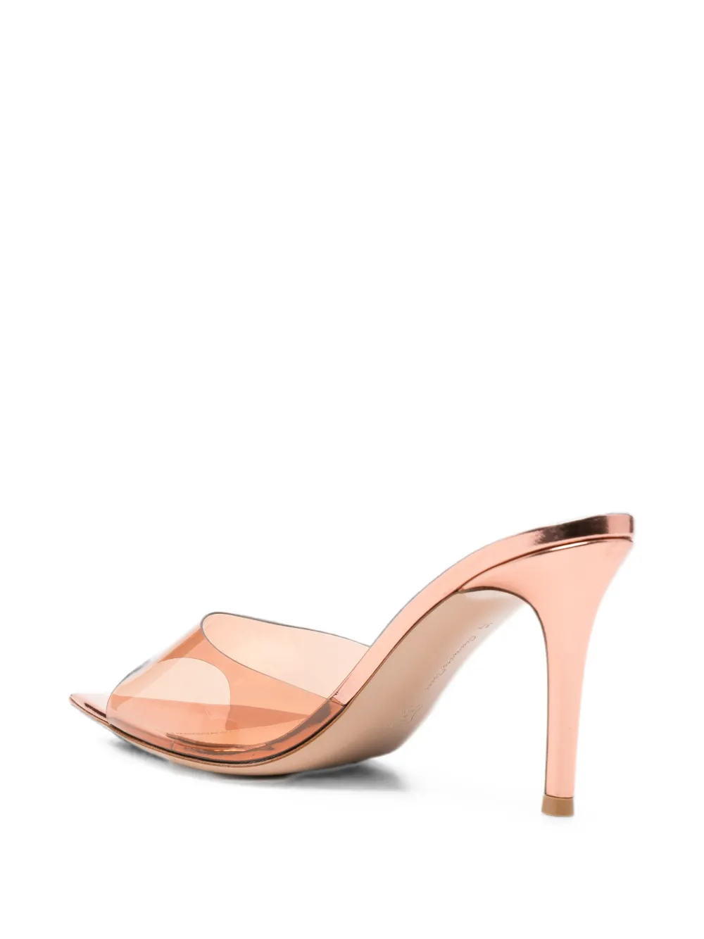 Gianvito Rossi Elle open-toe heeled sandals Roze