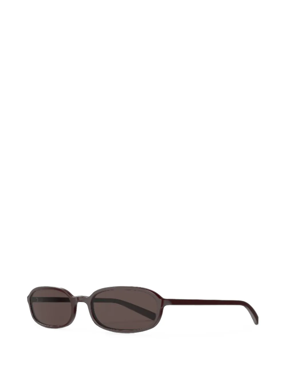 ROTATE BIRGER CHRISTENSEN x Chimi zonnebril met ovalen montuur Rood