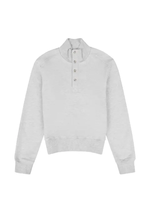 ENTIRE STUDIOS button-up high-neck sweater