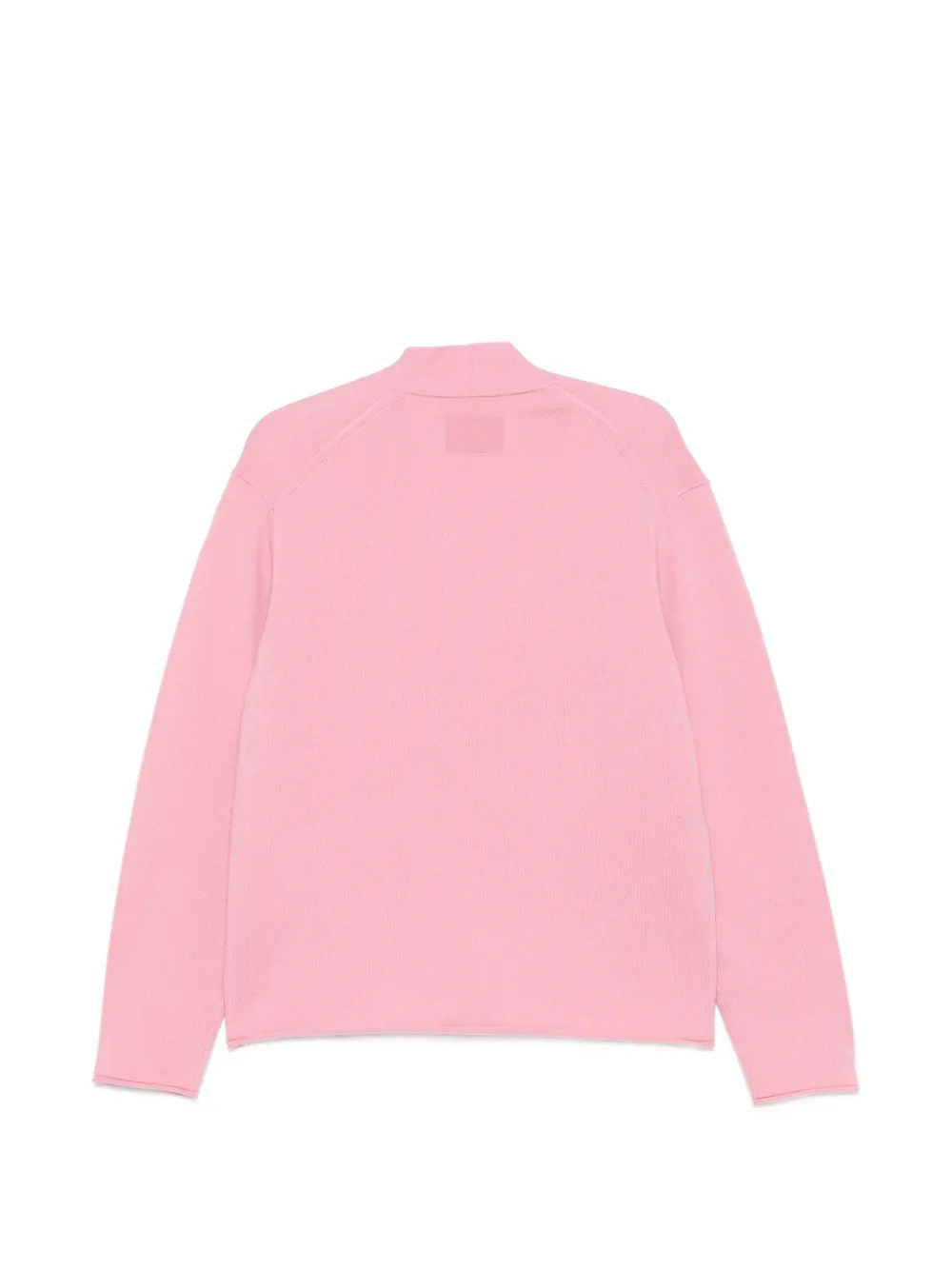 Guest In Residence Button-up vest met V-hals Roze